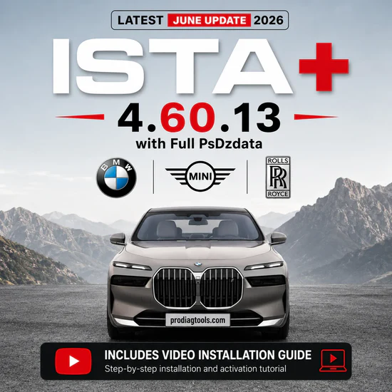 ISTA+ 4.60.13 BMW Diagnostic Software